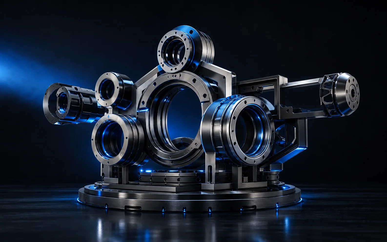 Інженерна металева 3D-система для B2B-сайту постачальника обладнання