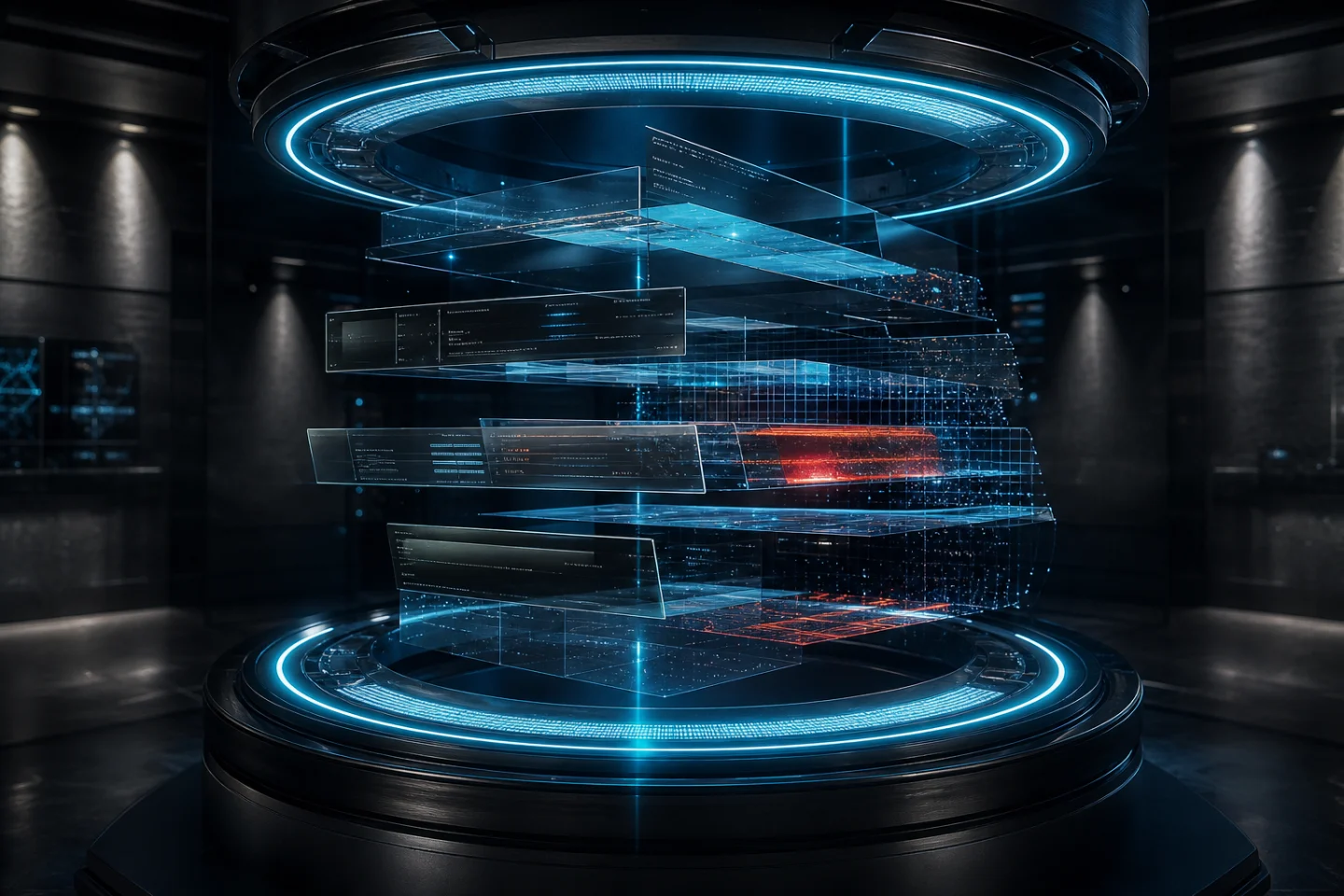 AI website audit services for business — premium WEBTOP visualization