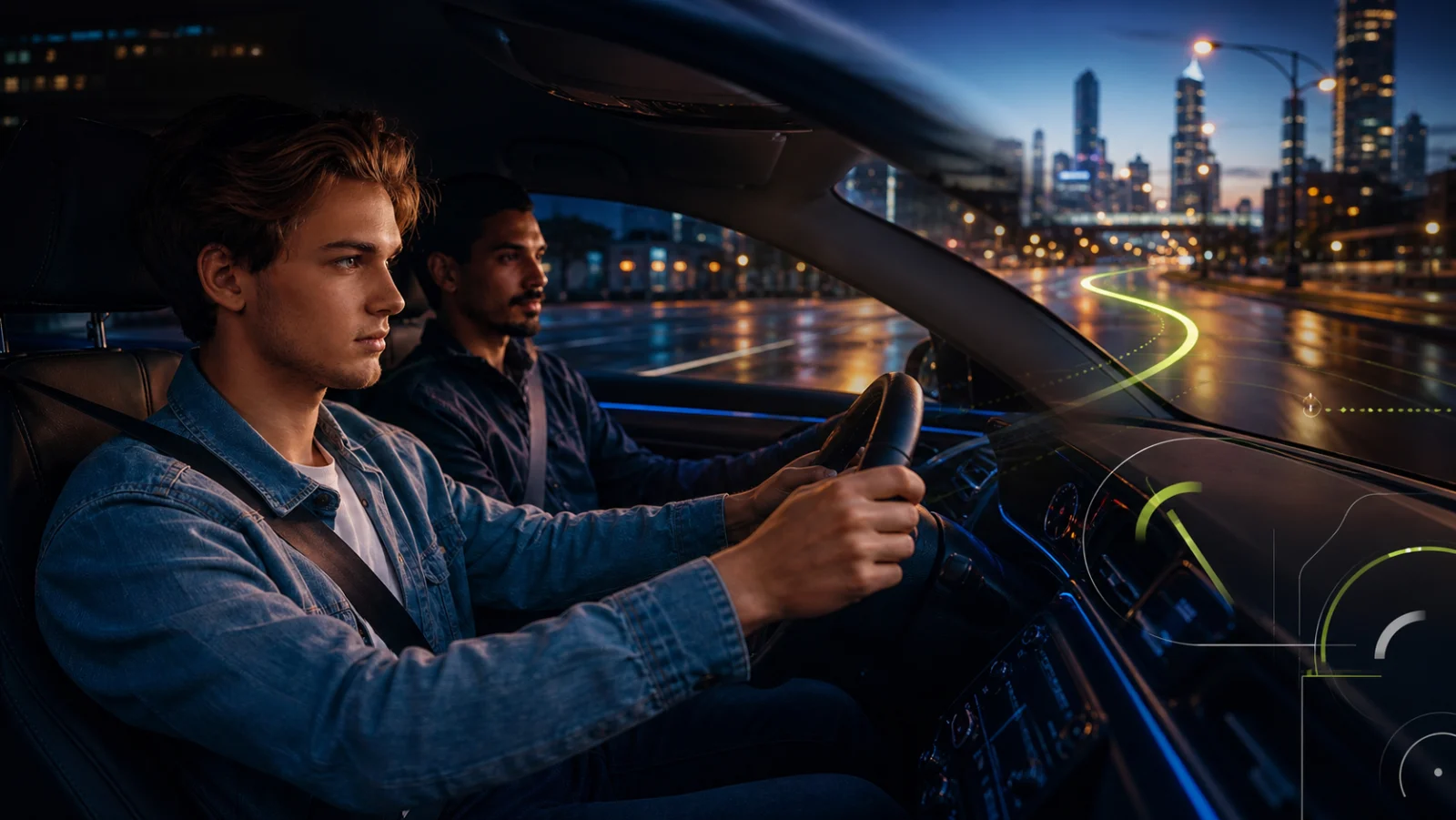 Сайт сучасної автошколи Faine Te Auto